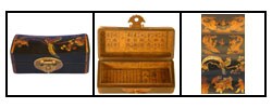 Hand-painted Tibetan Leather Jewelry Box