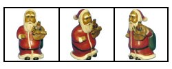 Hand-carved Wooden Santa Claus