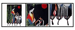 Handmade Crane Dance Tapestry (China)