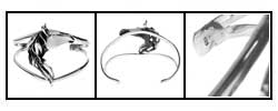 Sterling Silver Horse Cuff Bracelet (Mexico)