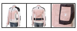 Playboy Three-Toned Fitted Motorcross Jacket