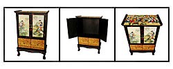 Beauty in the Garden Two-Door Cabinet (China)