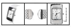 Polka-dot Women's Bangle Watch