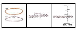 14k Gold 2ct Diamond Tennis Bracelet (J, I1)