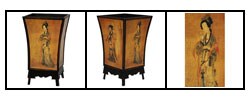 Enchanted Lady Waste Basket (China)