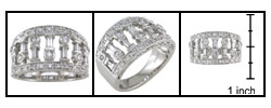 14k Gold 3/4ct TDW Diamond Fashion Ring