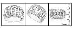 14k Gold 3/4ct TDW Diamond Fashion Ring (H-I,I1-I2)