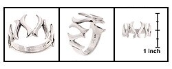 Sterling Silver Wish Bone Ring