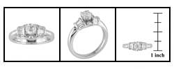 14k Gold 3/4ct TDW Diamond Engagement Ring (F-G, SI2-I1)