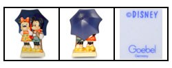Hummel Stormy Weather Mickey and Minnie