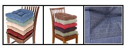 Chamois Hugger Non-slip Seat Cushion (Set of 4)