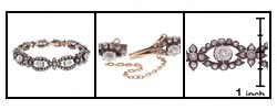 Edwardian 11ct TDW Old Mine Diamonds Bracelet (K, SI1)