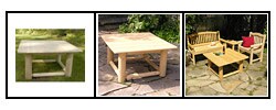 Rustic Cedar Log Square Table