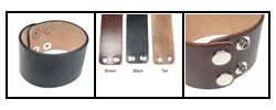 Daxx Leather Adjustable Wrist Band