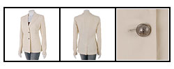 Versace Jeans Couture Cream Jacket