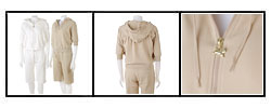 Central Park Stretch French Terry Cropped Track Suit
