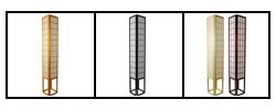 Windowpane Shoji Floor Lamp (China)