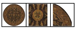 Hand-tufted Jewel Collection Wool Rug (8' Round)