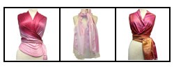 Handcrafted Silk Shawl (India)