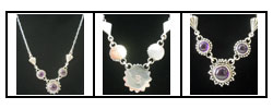 Amethyst Stone Necklace (Thailand)