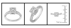 14k White Gold 1ct TDW Diamond Engagement Ring (H-I, I1)