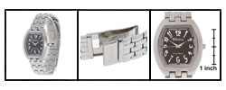 Dufonte by Lucien Piccard Men's Black Dial Watch
