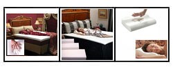 Memory Foam 1-inch Mattress Topper with Contour Pillows