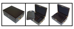 Mahogany Poker Chip Case