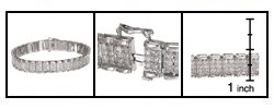 14k Gold 5-ct Diamond Tennis Bracelet (G-H, I2-I3)