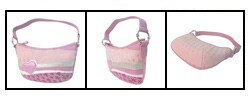 XOXO Romantic Themed Hobo Bag