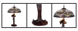 Tiffany-style Venus Table Lamp