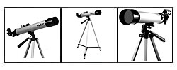 Vivitar 50x/100x Refractor Telescope with Tripod
