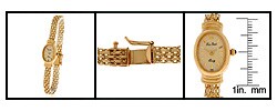 Lucien Piccard Women's 14k Gold Watch