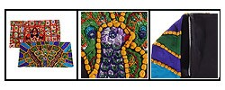 Embroidered & Mirrored Pillowcase (India)