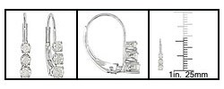 14k Gold 1/4ct TDW Round Diamond Earrings (H-I, I1-I2)