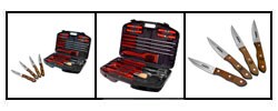 BBQ Set 22-piece with 4 Steak Knives