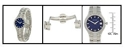 Accutron by Bulova Women's Silvertone Swiss-made Watch