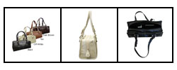 Classy Belt Stitched Leather Satchel Handbag