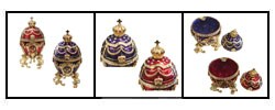 Faberge-style Collectible Enameled Egg