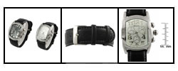 Geneva Men's Chronograph Style Fashion Watch