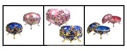 Faberge-style Collectible Enameled Egg