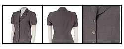 Tahari ASL by Arthur S Levine 2-piece 3-button Skirt Suit