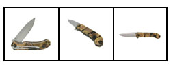 BT Outdoor Dakota Series Camouflage Handle Knife