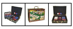 Premium Las Vegas 500-piece Wood Poker Chip Set