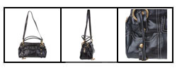 Dolce Gabbana Black Leather Satchel