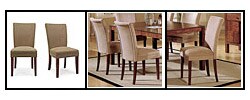 Microfiber Parson Side Chairs (Set of 2)