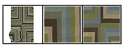 Hand-tufted Rio Wool Rug (8' x 11')