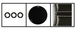 Rufan 3-piece Round Mirror Set