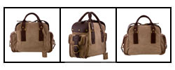 Y.S.L. Large Suede Satchel