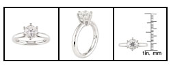14k Gold 1ct TDW Round Diamond Solitaire Ring (I-J, I1-I2)
